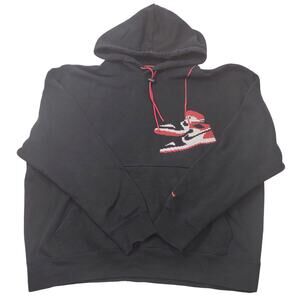 Air Jordan Cross Stitch Hoodie, Size 2XL